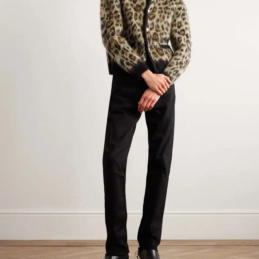 셀린느 [박보검님 착용] 24fw 레오파드 모헤어 자켓 사진 4