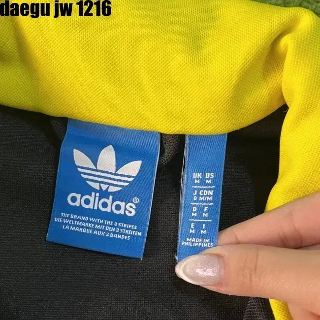 M ADIDAS ZIPUP 아디다스 집업