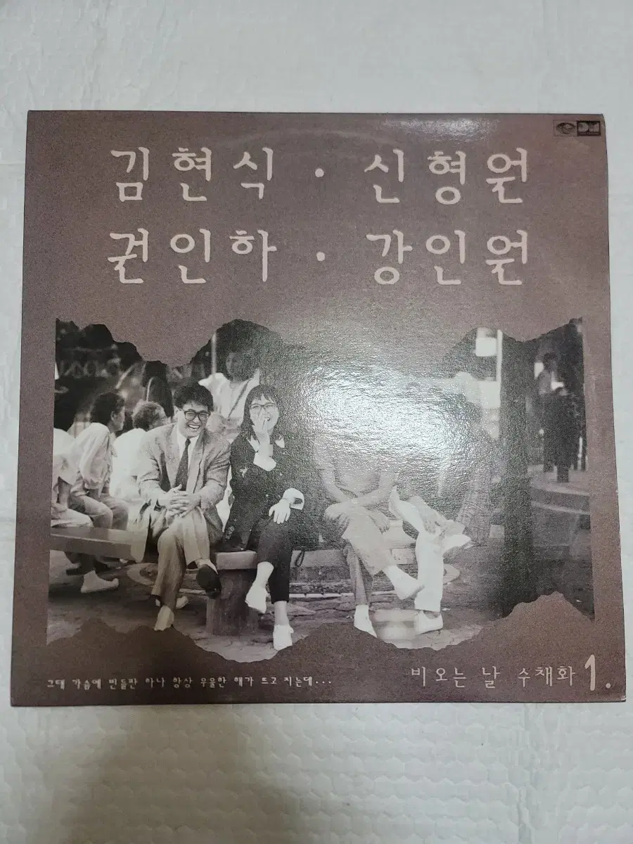 비오는날수채화 lp