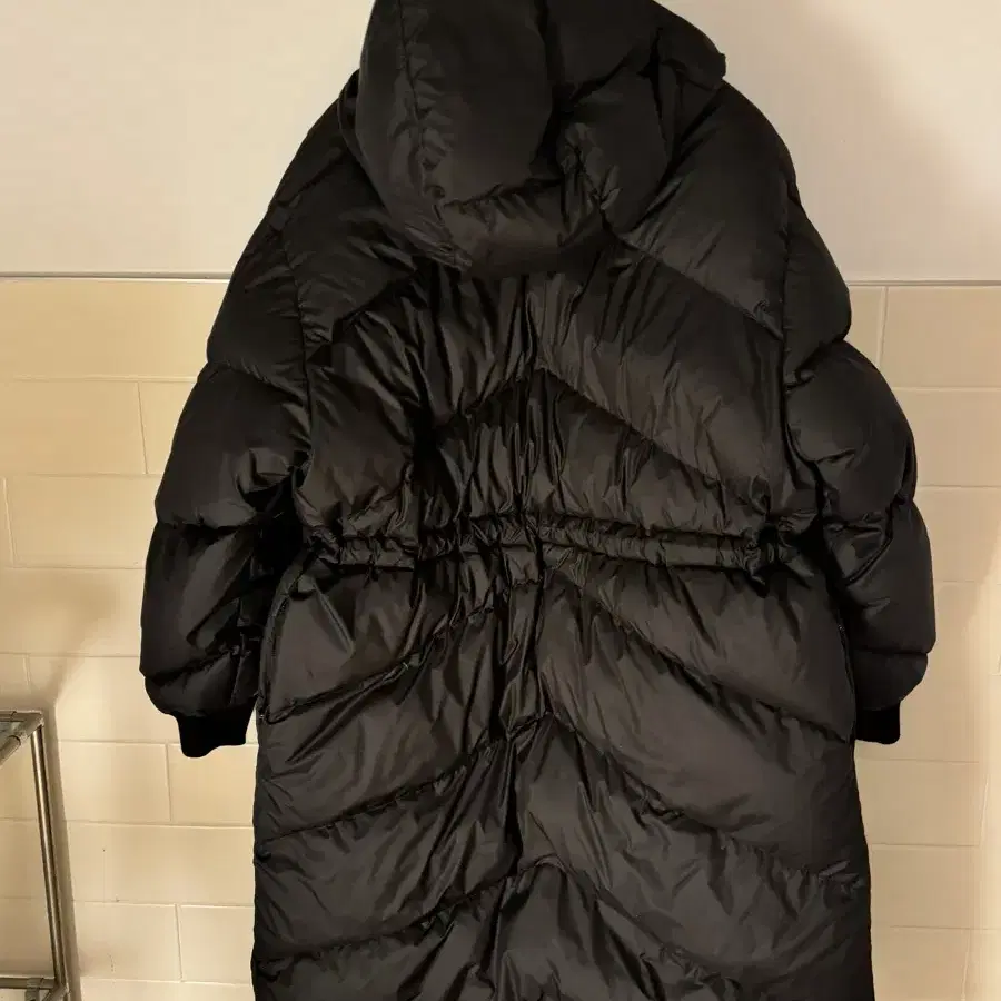 Hermes Black Puffer Coat 38