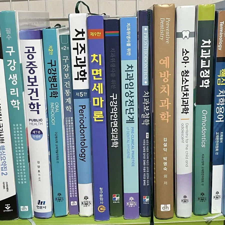 치위생과 전공책 교재 및 요약집,문제집