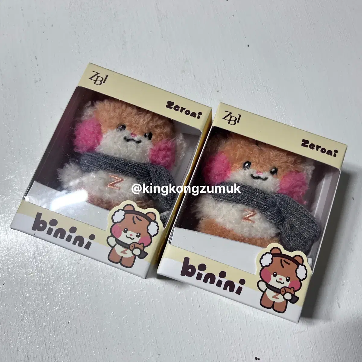 비니니 윈터인형 비니니겨울남친 binini winter plushdoll