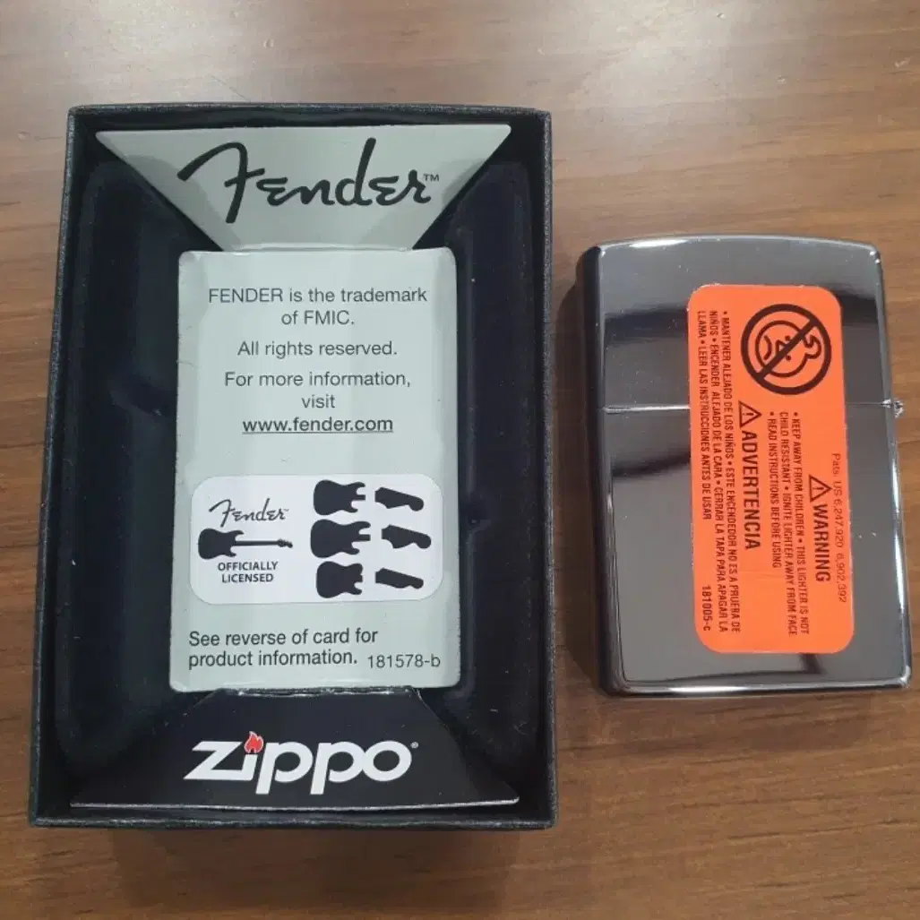 펜더 zippo 기타 새제품