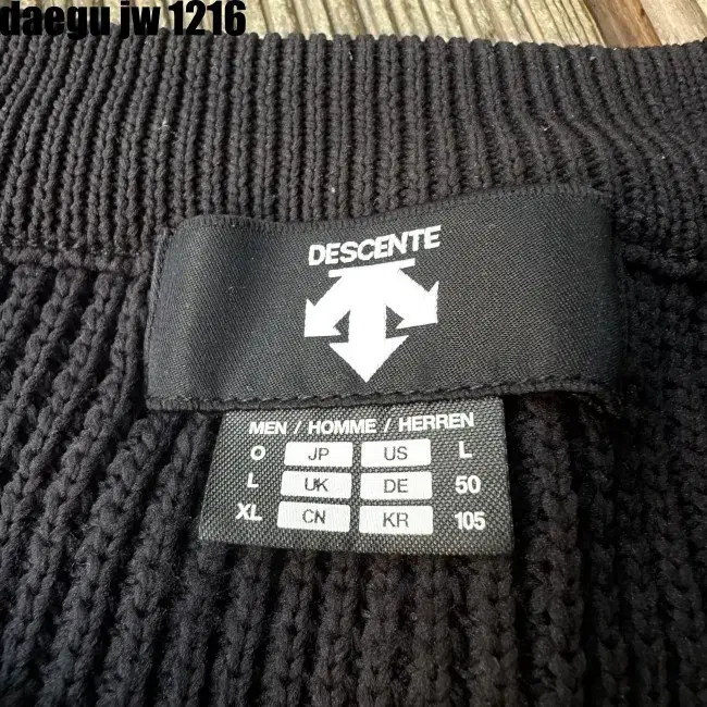 105 DESCENTE KNIT 데상트 니트