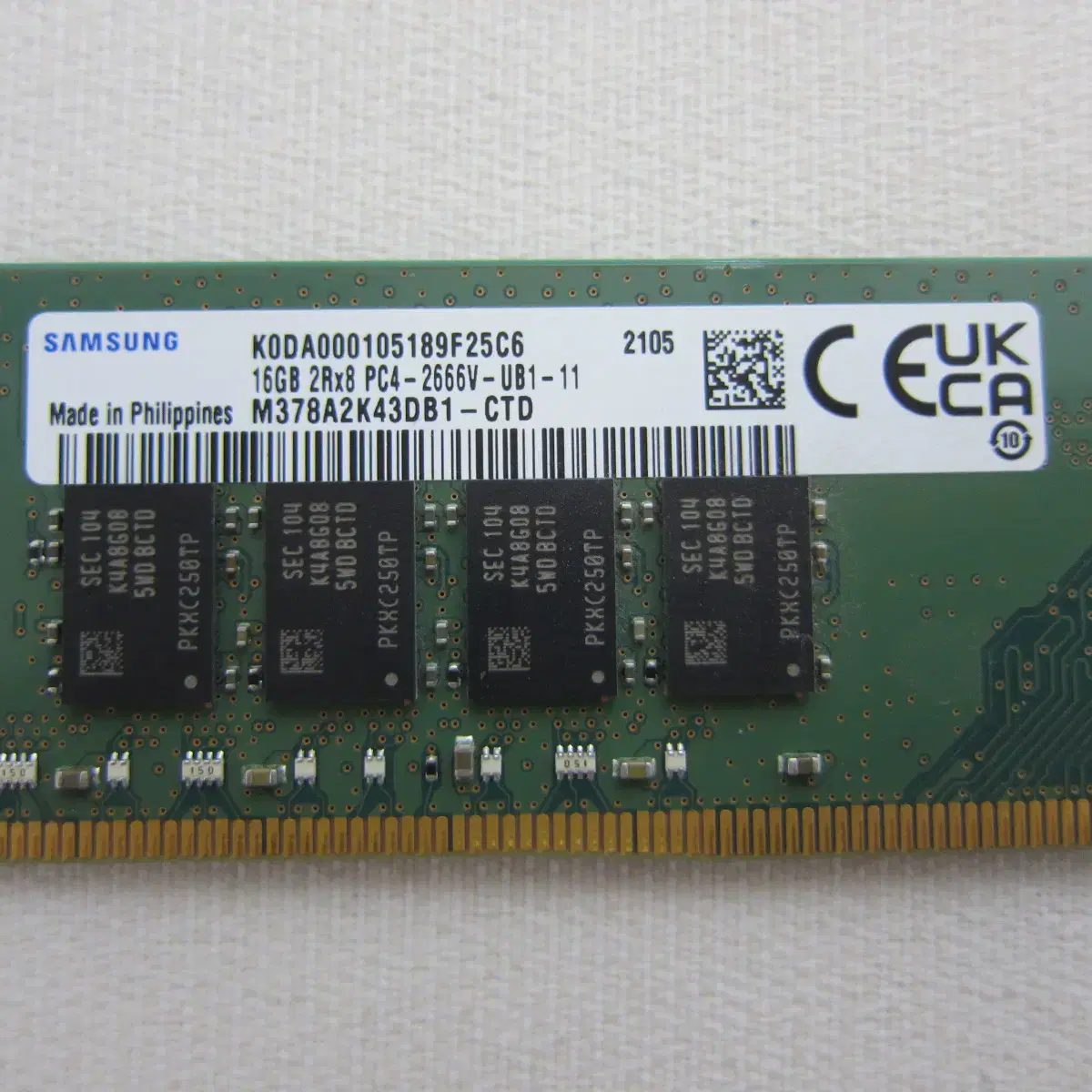 삼성전자 DDR4-2666 16G (PC4-21300)