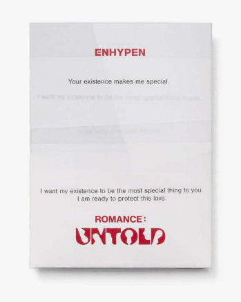 엔하이픈 (ENHYPEN) ROMANCE : UNTOLD weverse