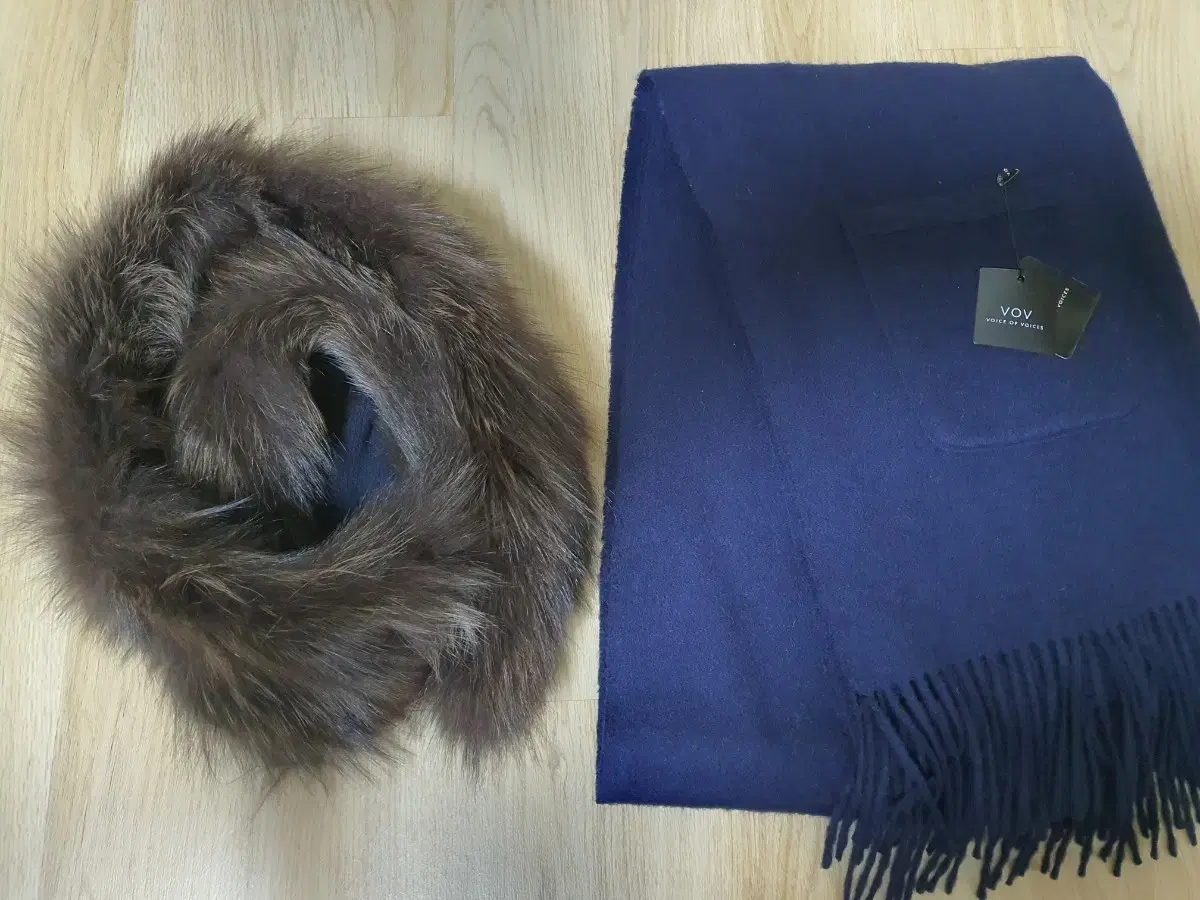 New Arrivals. Vov VOV Fox Shawl Muffler