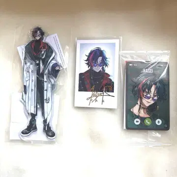 니지산지 가이세이 별 아크릴 스탠드 랜덤 체키풍 카드 AGF 행사장 혜택