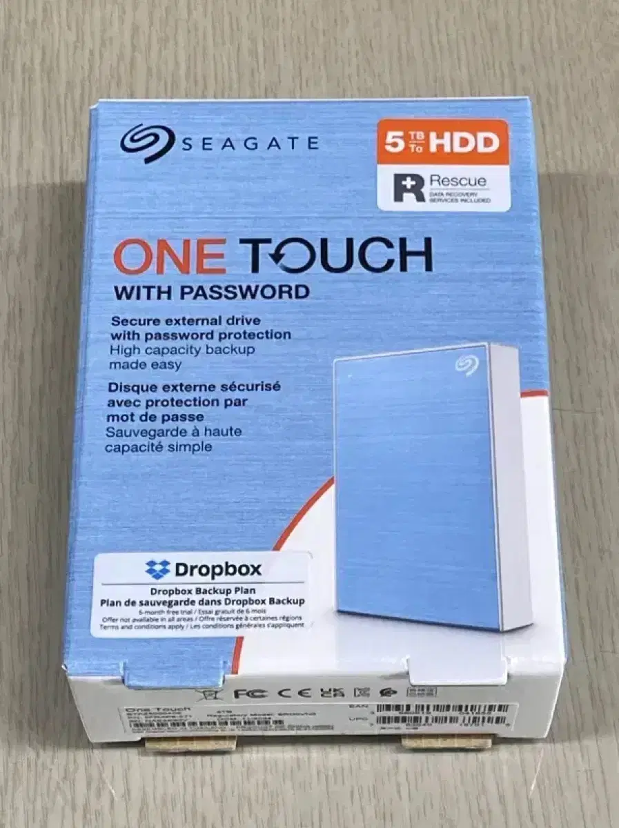 Seagate 5TB 외장하드 씨게이트 5테라 미사용 무료배송