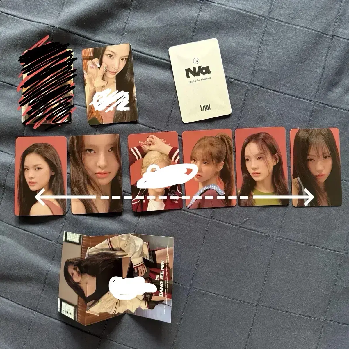 이즈나 포카 NFC 카드 양도