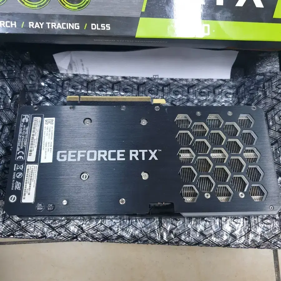 이앰텍 RTX 3050 DDR6 8G그래픽카드 AS보증기간남음25년11월