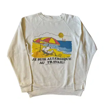 초레어 60년대 ~70년대 스누피 스웻 셔츠