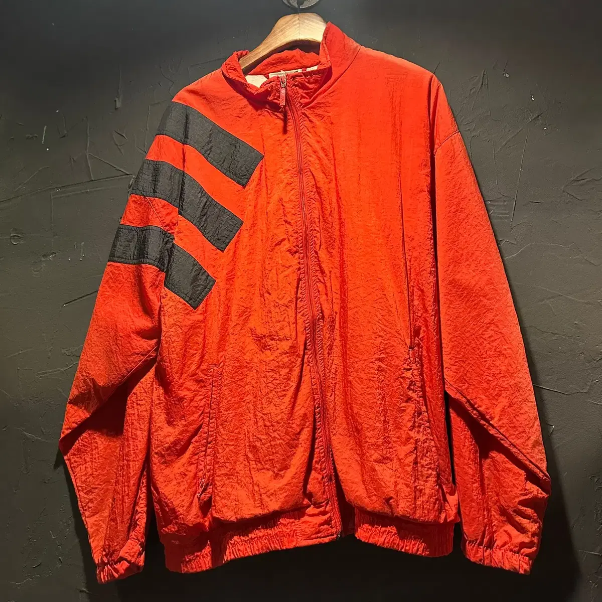 (280) Adidas 아디다스 배색 바람막이 자켓