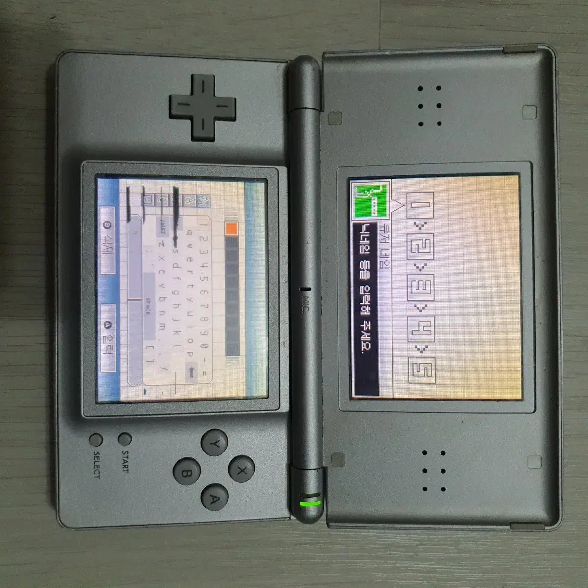 닌텐도 ds lite 게임기 부품용