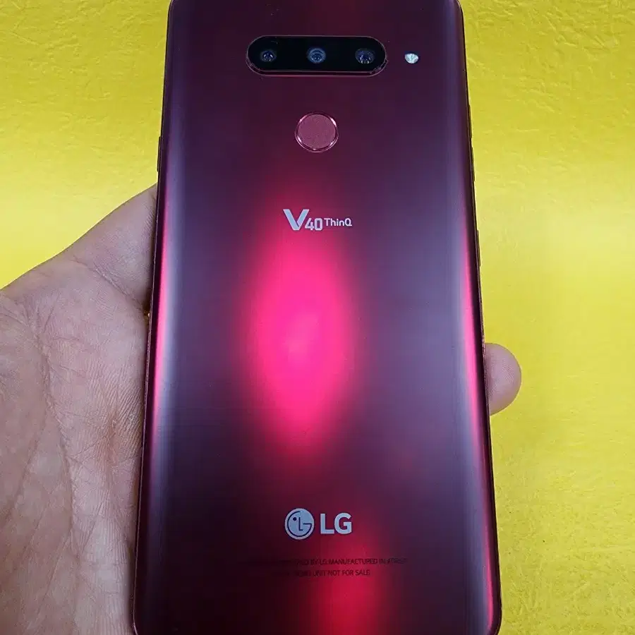 LG V40 128기가 레드 *무잔상상태굿굿굿~/#06557