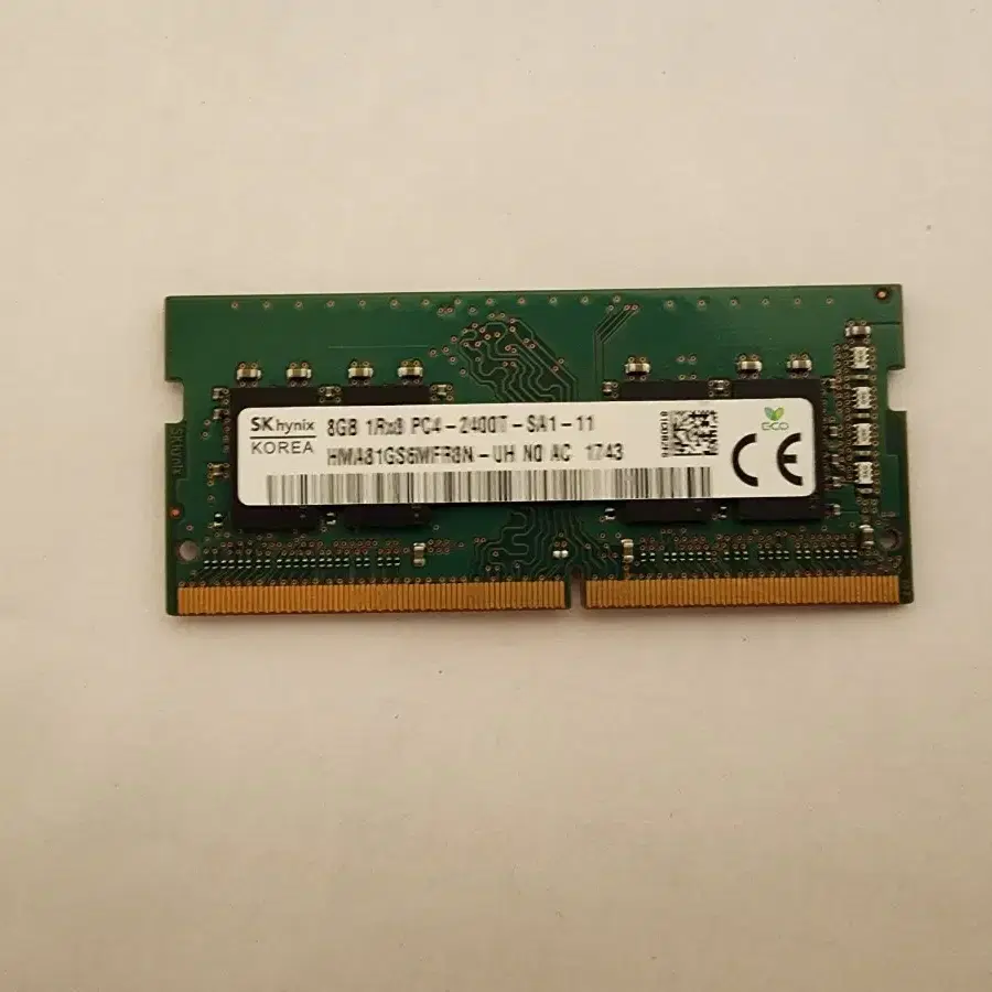 sk 하이닉스 노트북용 ddr4 2400t 8g 램