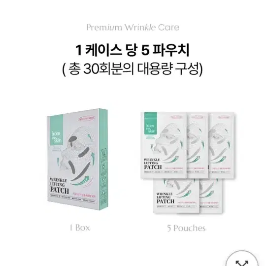 89800원 홈앤쇼핑 프롬더스킨 링클 리프팅 패치 주름 패치