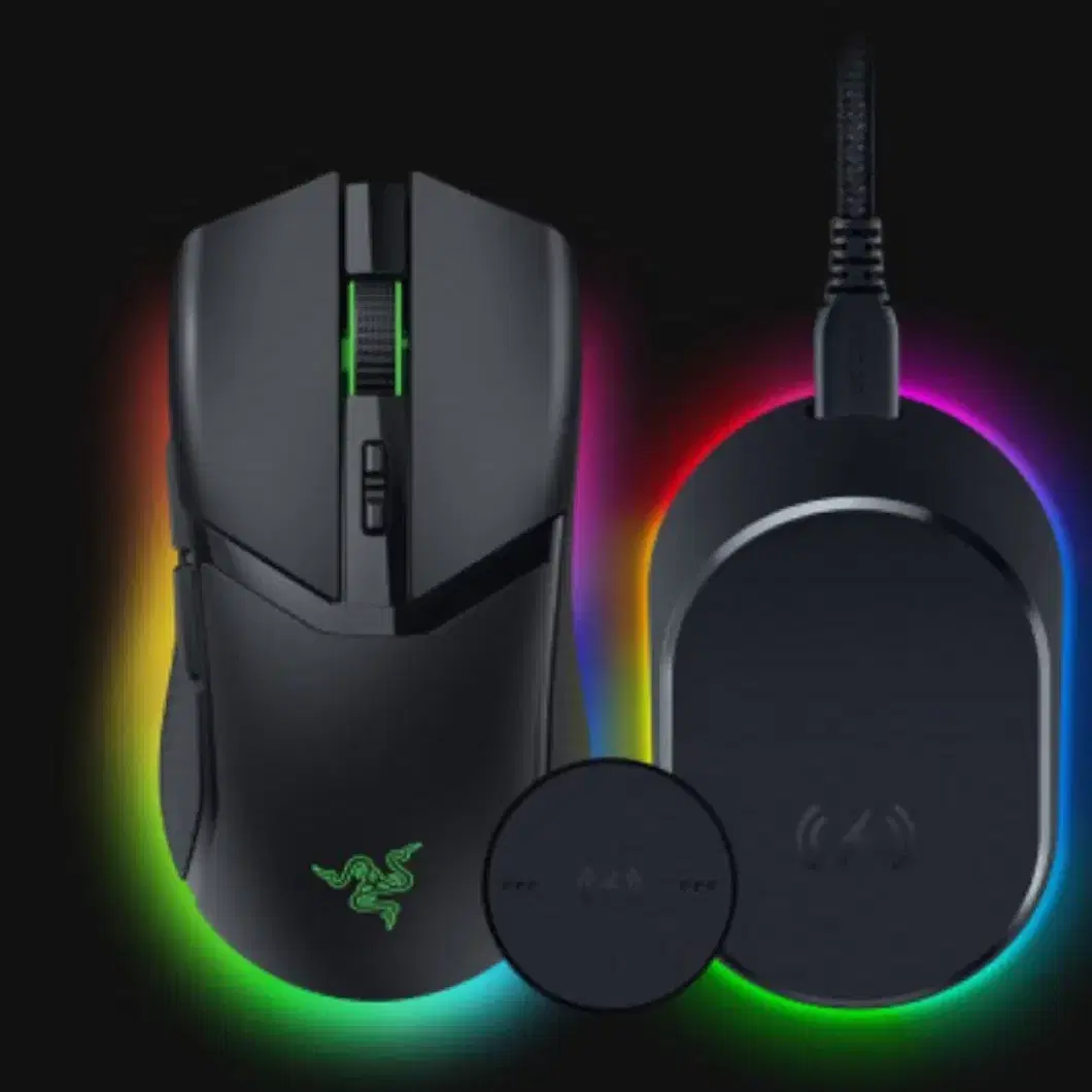 RAZER 레이저 코브라PRO무선 정품 충전독 포함해서 겁나싸게팔아요.