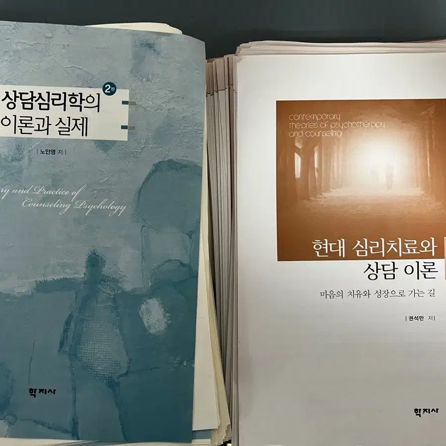 [새책G] 상담심리학의 이론과 실제 / 현대 심리치료와 상담 이론