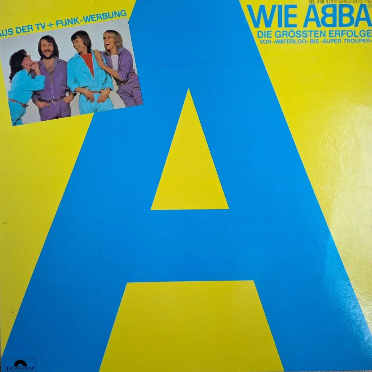 국내라이센스반/Abba - A Wie ABBA LP