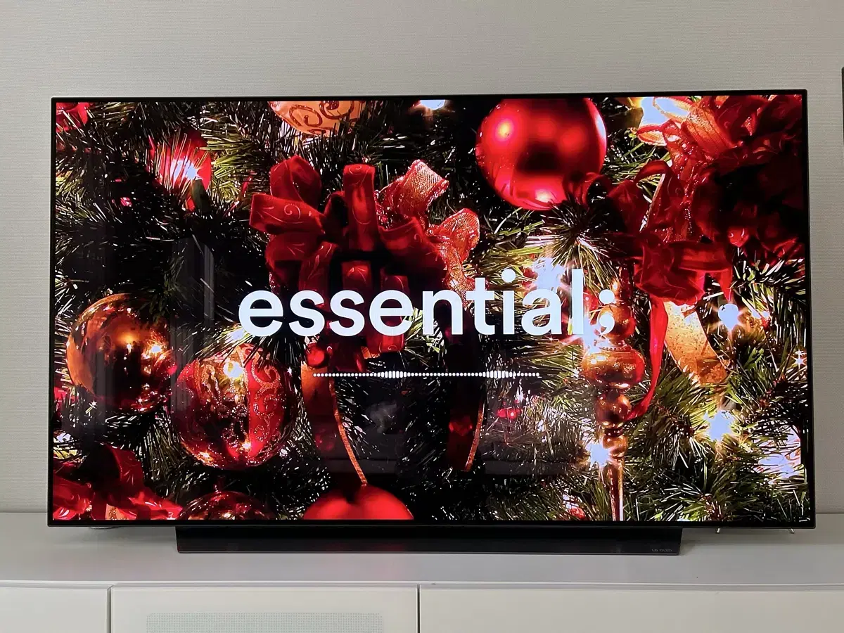 LG TV 올레드 65인치 (OLED65C1QNB) 스탠드