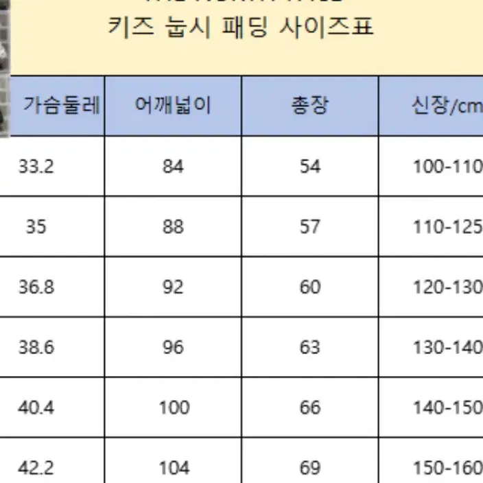 정품)새상품 노스페이스 눕시 키즈 주니어 숏패딩 남녀공용