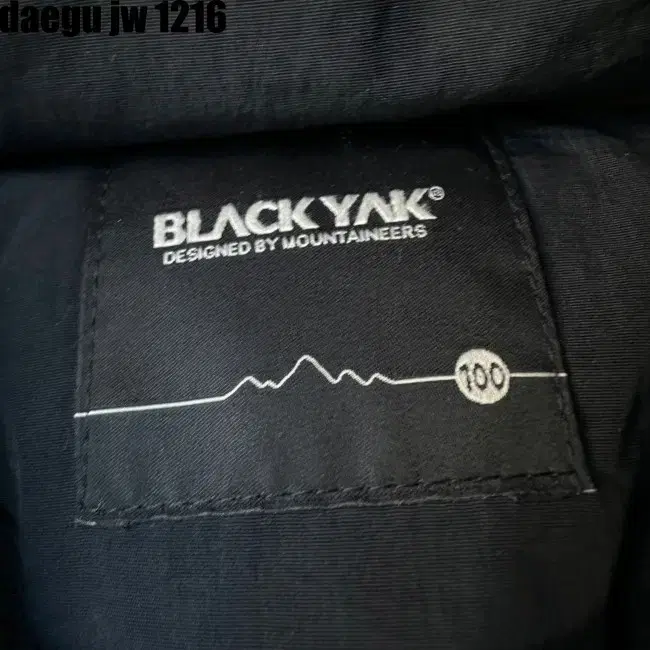 100 BLACKYAK JUMPER 블랙야크 패딩 점퍼