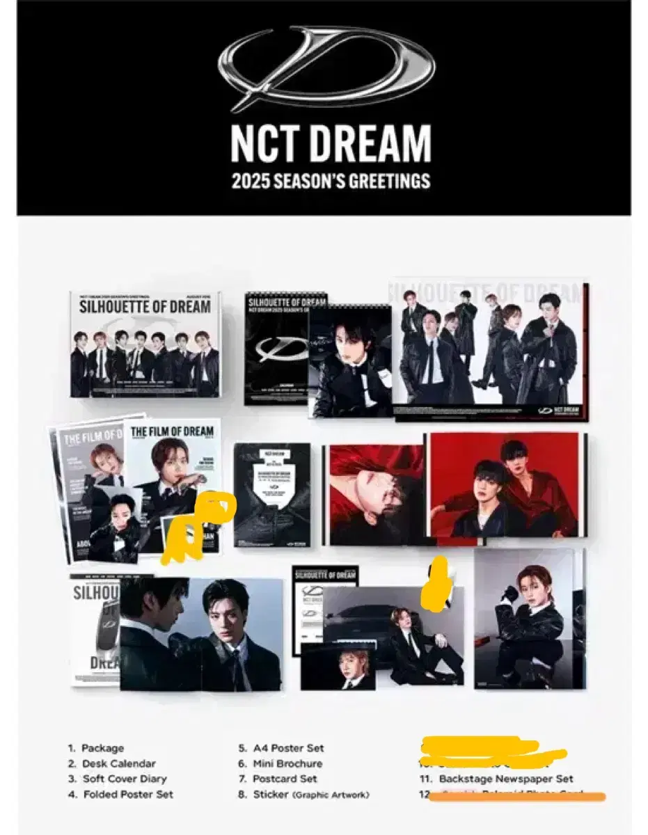 엔시티드림 NCT DREAM 2025 시그 시즌그리팅