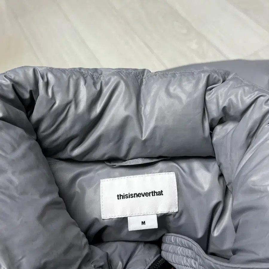 디스이즈네버댓 PERTEX T Down Jacket Grey 패딩