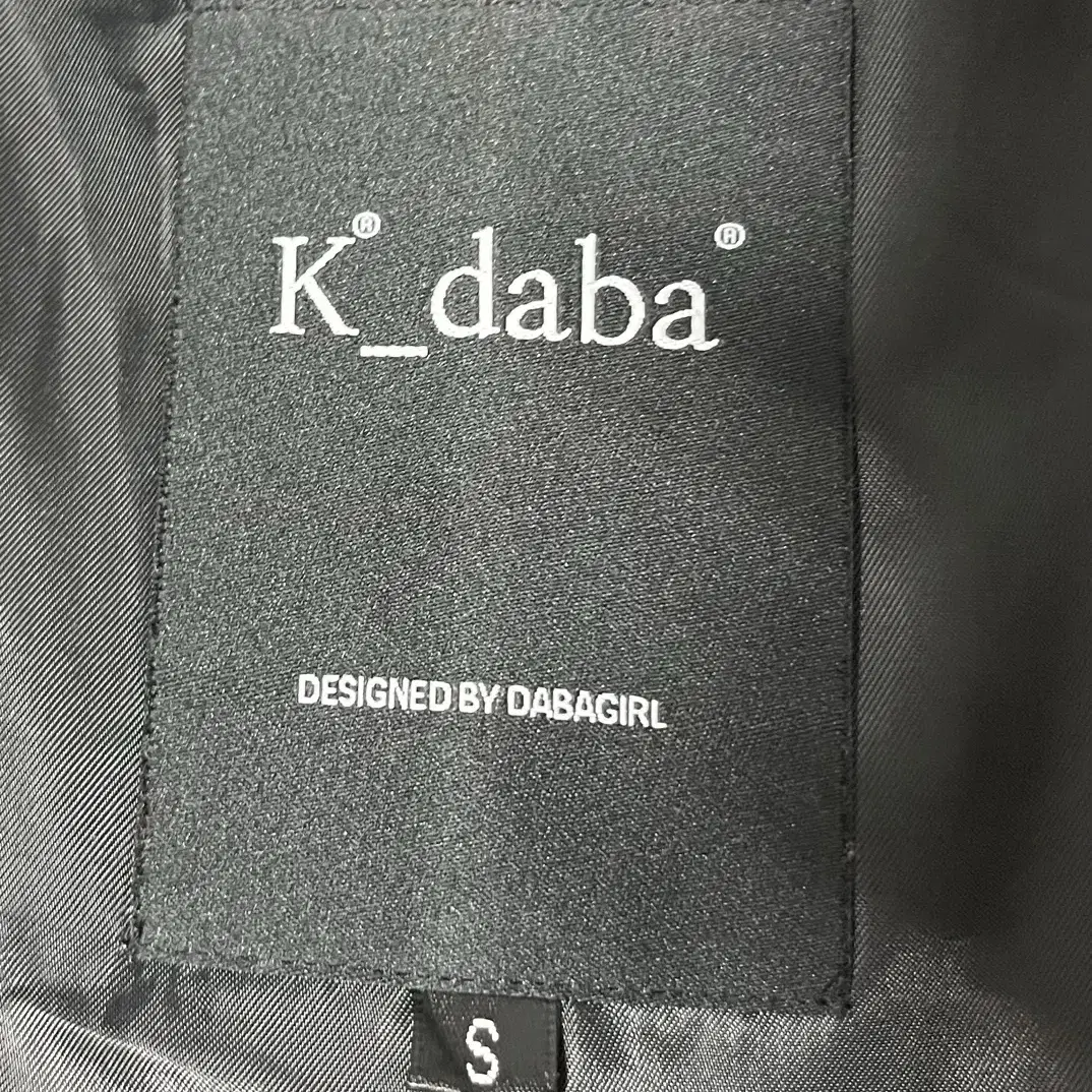 K-DABA 울 핸드메이드코트