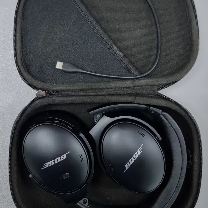 보스 QC 45 헤드셋 (Bose 헤드폰)