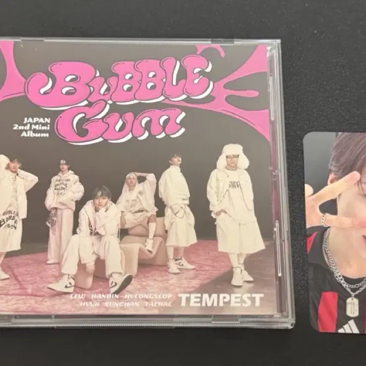 템페스트 tempest 일본 2집 bubble gum 버블검 통상반 판매