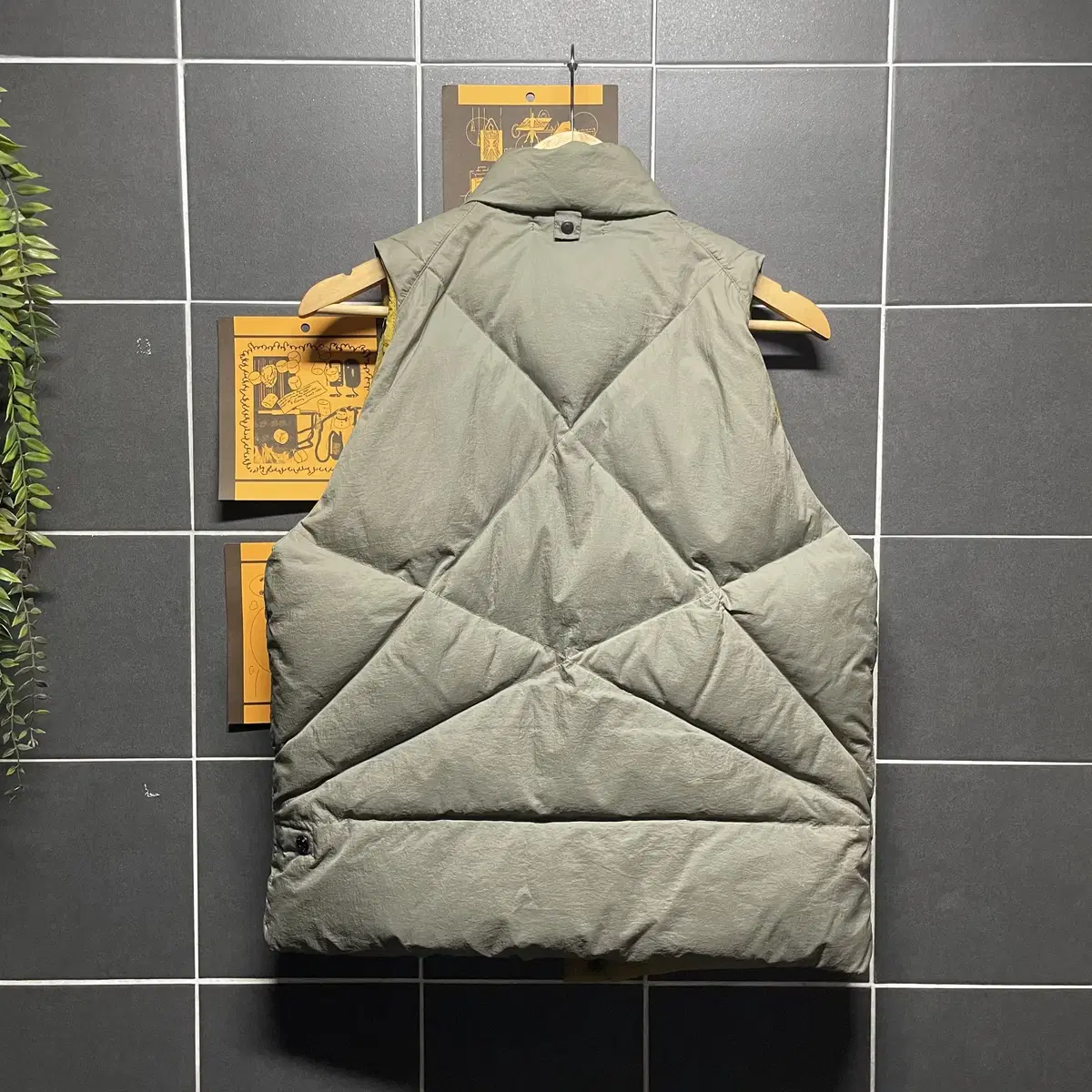 STONE ISLAND 스톤아일랜드 쉐도우프로젝트 다운패딩조끼