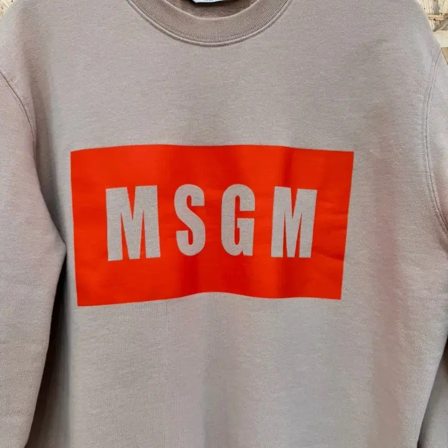 MSGM 로고 스웻셔츠 100