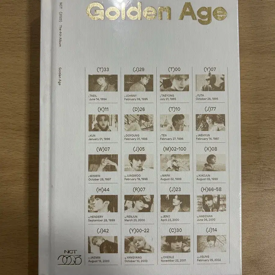 엔시티 정규 4집 GOLDEN AGE Archiving ver