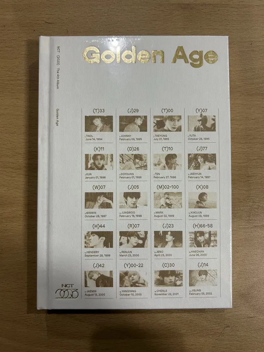 엔시티 정규 4집 GOLDEN AGE Archiving ver