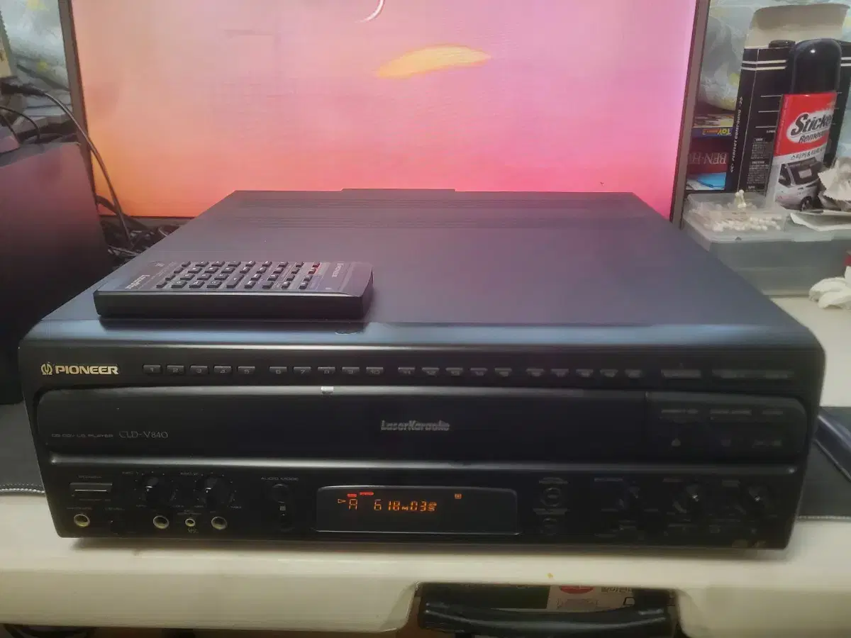 Pioneer LD/CDV/CD  플레이어 CLD-V840 (무료배송)