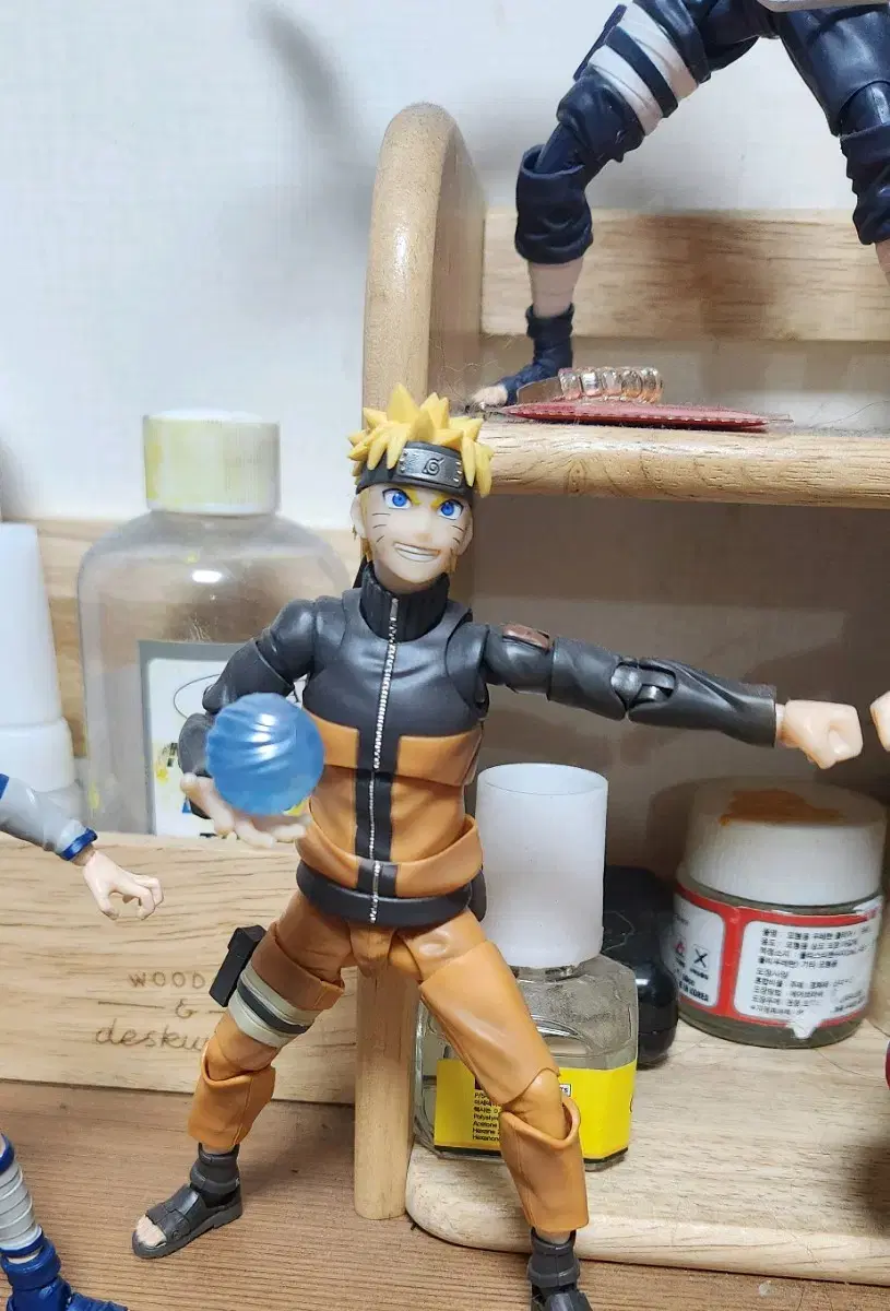 SHF Naruto Battle Damage Version Figures