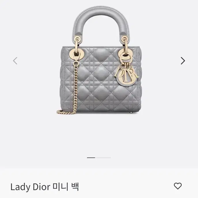 Lady Dior 미니 백