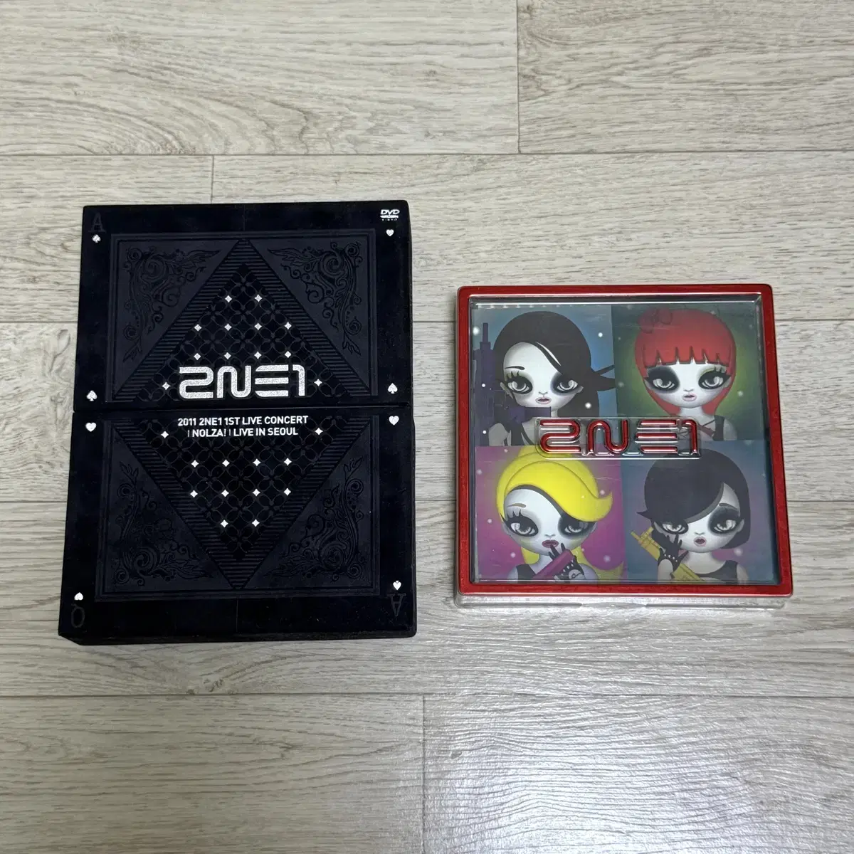 2ne1 dvd, 앨범 음반 투애니원 굿즈 미니2집 놀자콘서트