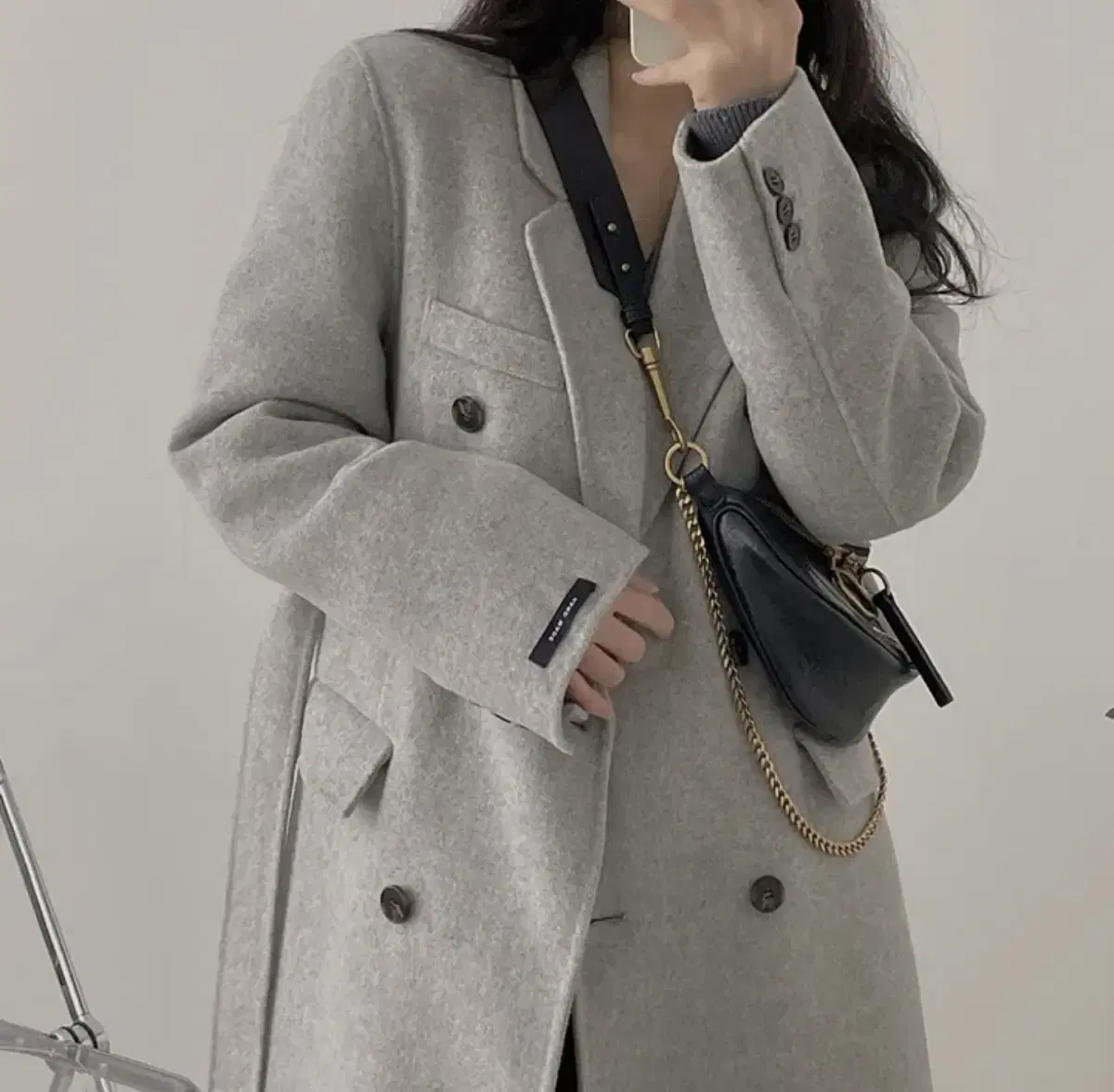 100% wool handmade coat