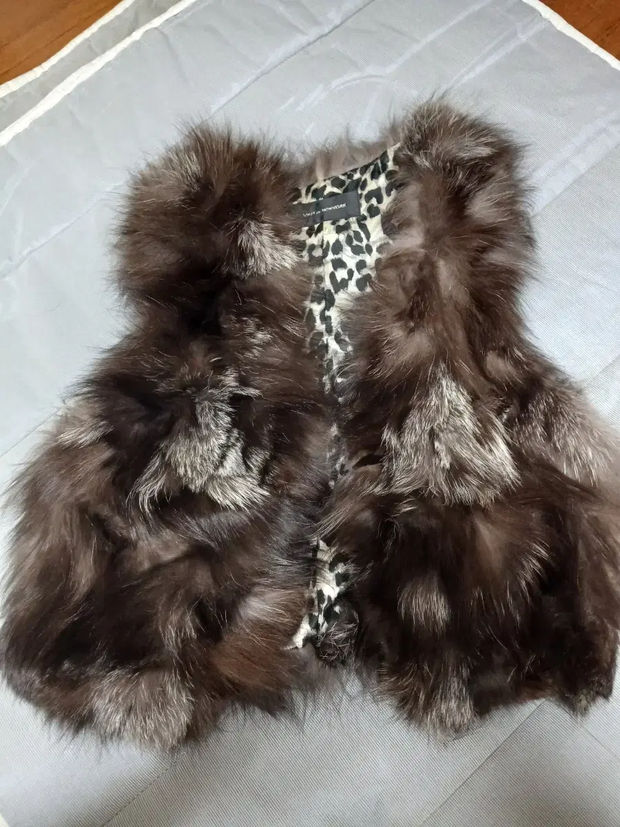 Fox fur furs. Visit in New York.