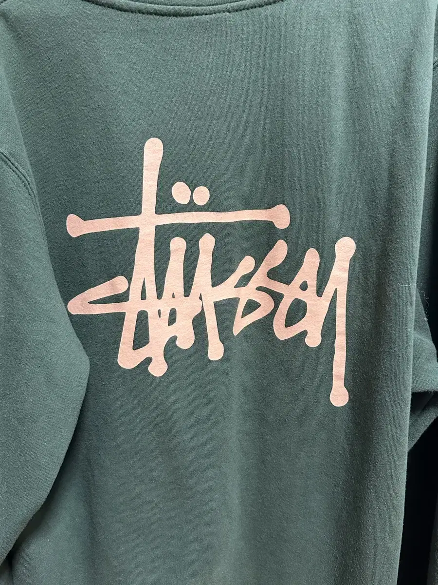 Stussy 스투시 베이직 맨투맨 L