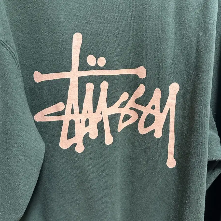 Stussy 스투시 베이직 맨투맨 L