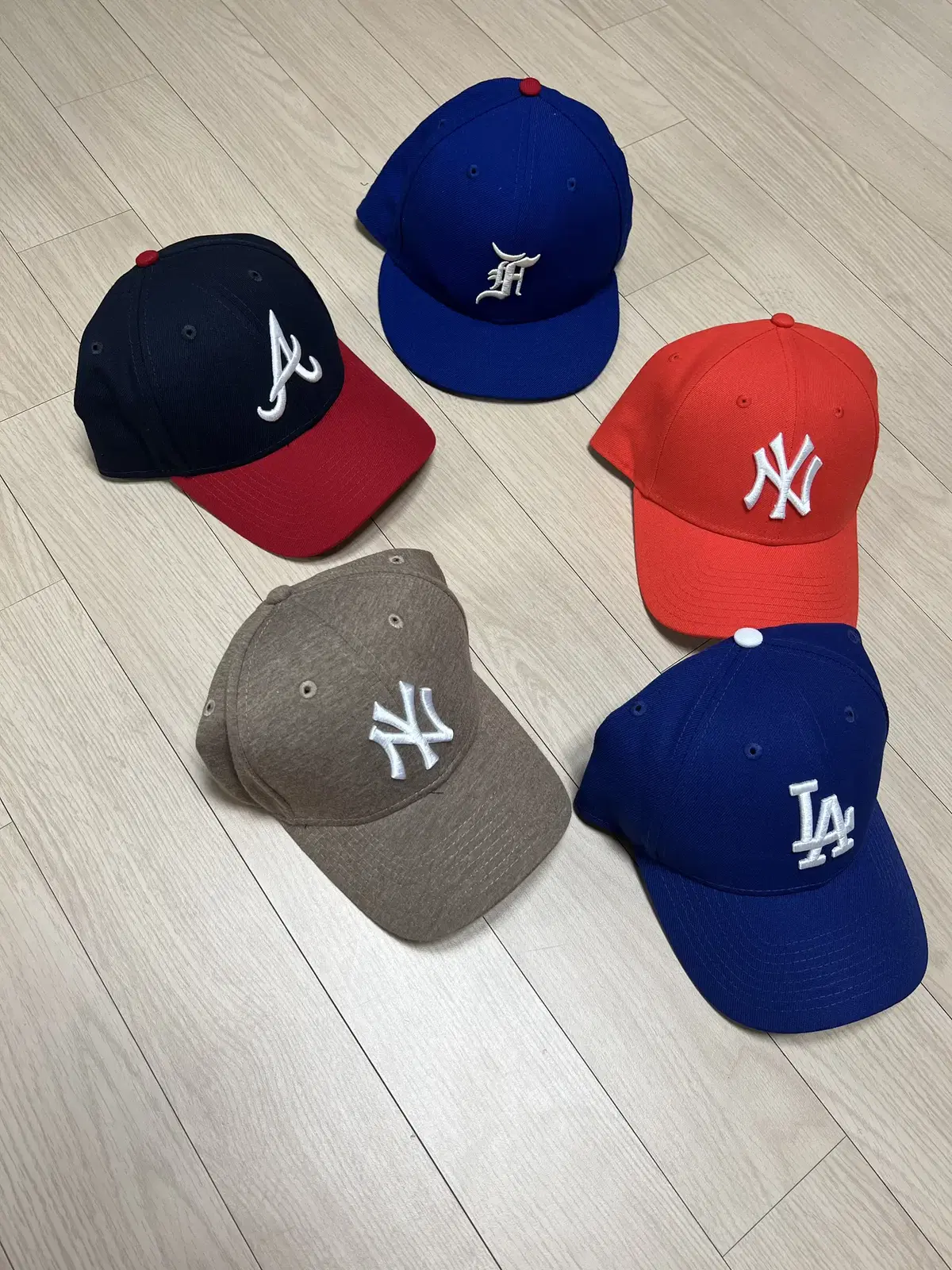 MLB 볼캡 (6개 일괄 판매)