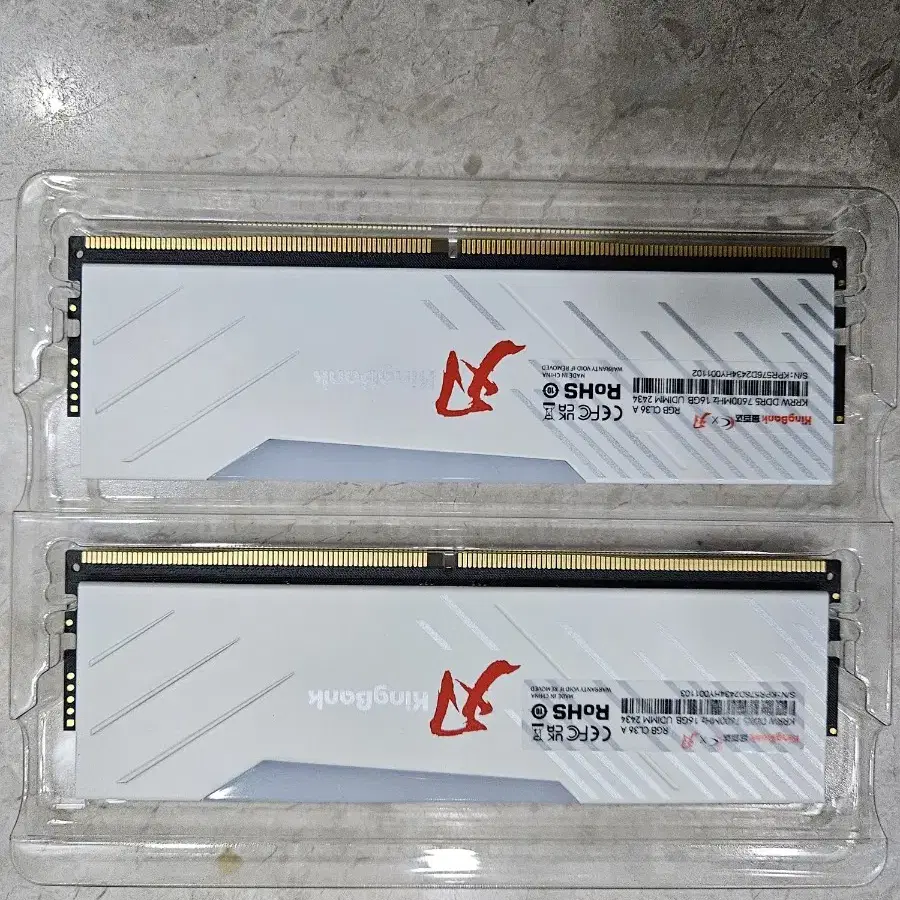 ddr5 킹뱅크 7600 cl34 kingbank argb 램