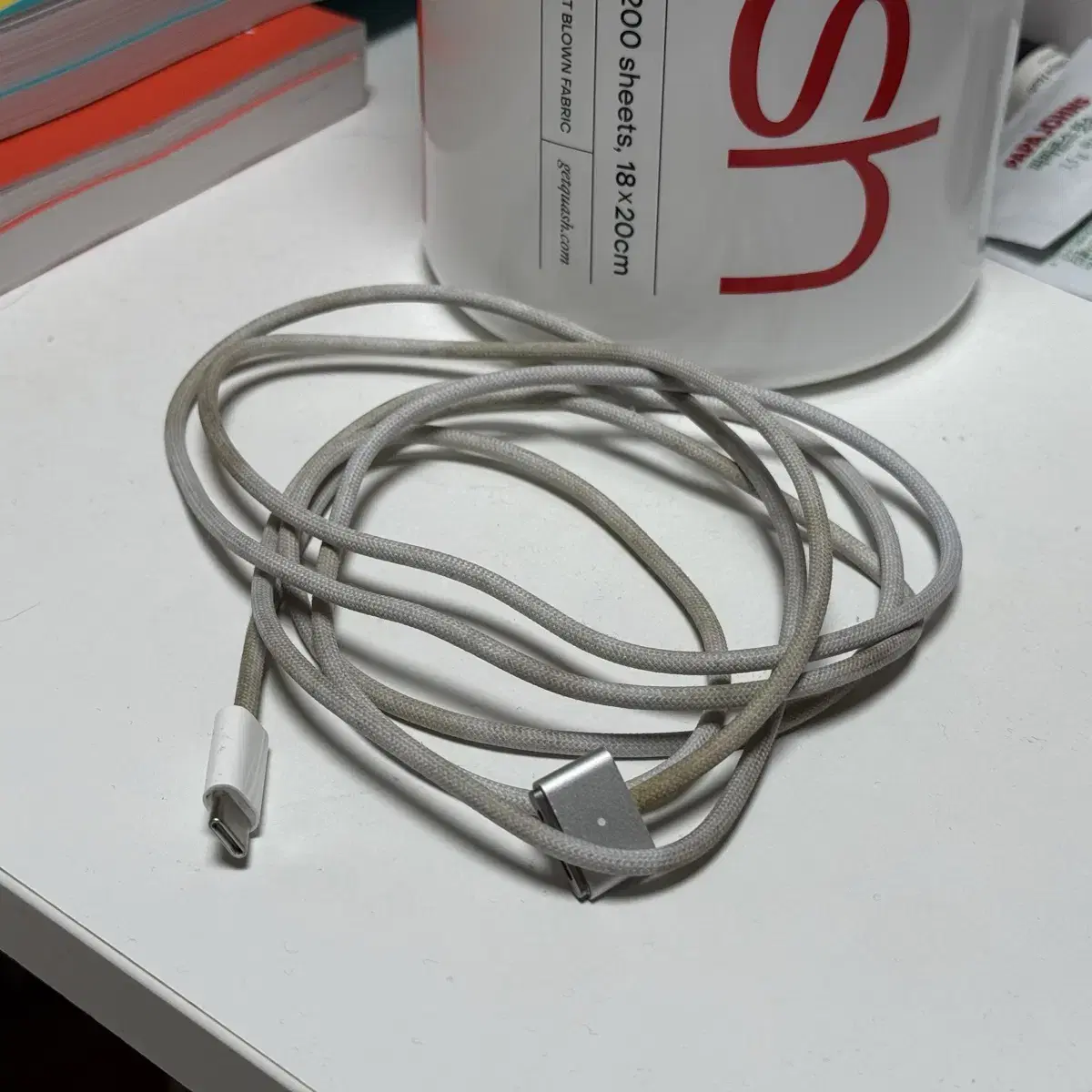 애플 USB-C 맥세이프 3 케이블 (2m) - 실버 중고