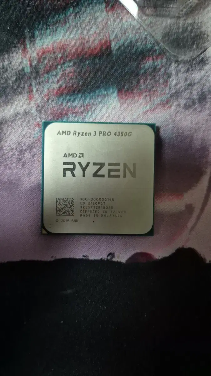 AMD 라이젠 4350G CPU 컴퓨터 부품 (중고)