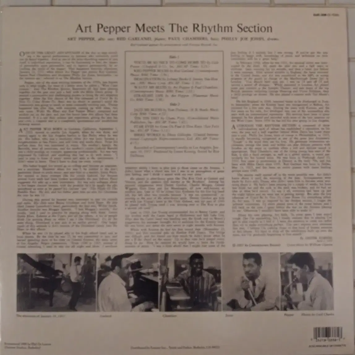 art pepper meet the rhythm section lp us