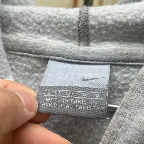 나이키 플레임 후드티셔츠 그레이 Nike